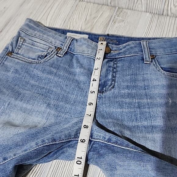 Kut from the Kloth Catherine Boyfriend Shorts Distressed Womens Size 4 - Picture 7 of 8